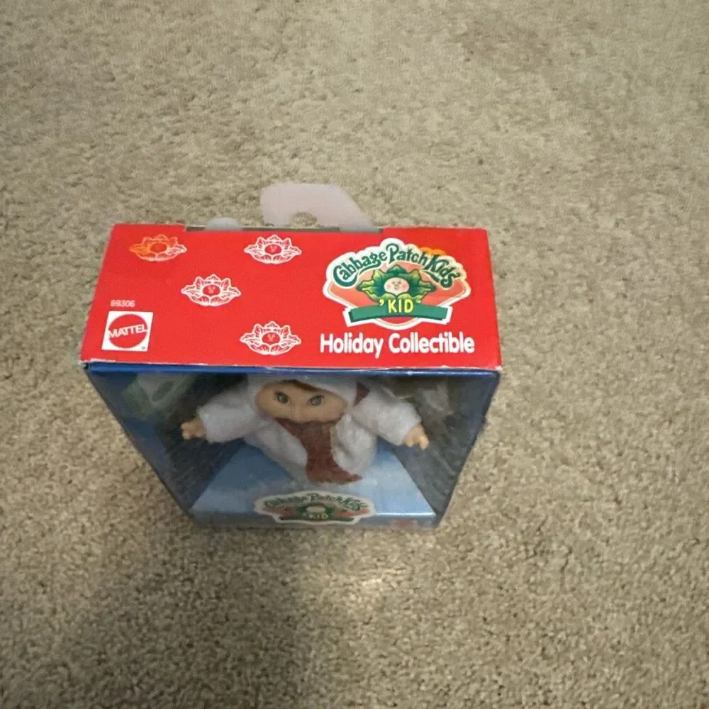 Vintage Cabbage Patch Kids NIB Mini Snowman Doll